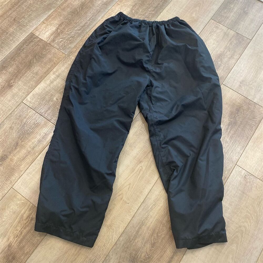 Armadillo™ Unisex Black Windbreaker Pants Size 3X Elastic Waist